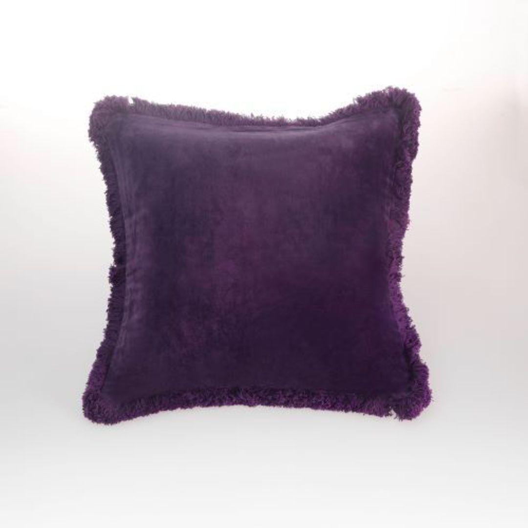 MM Linen - Sabel Cushions - Violet image 0